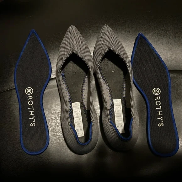 Rothy’s | Gray ‘The Point’ Flats W 7.5 - Picture 5 of 5